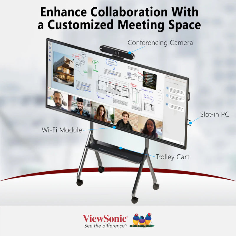 ViewSonic ViewBoard IFP105S 105" 5K Interactive Display