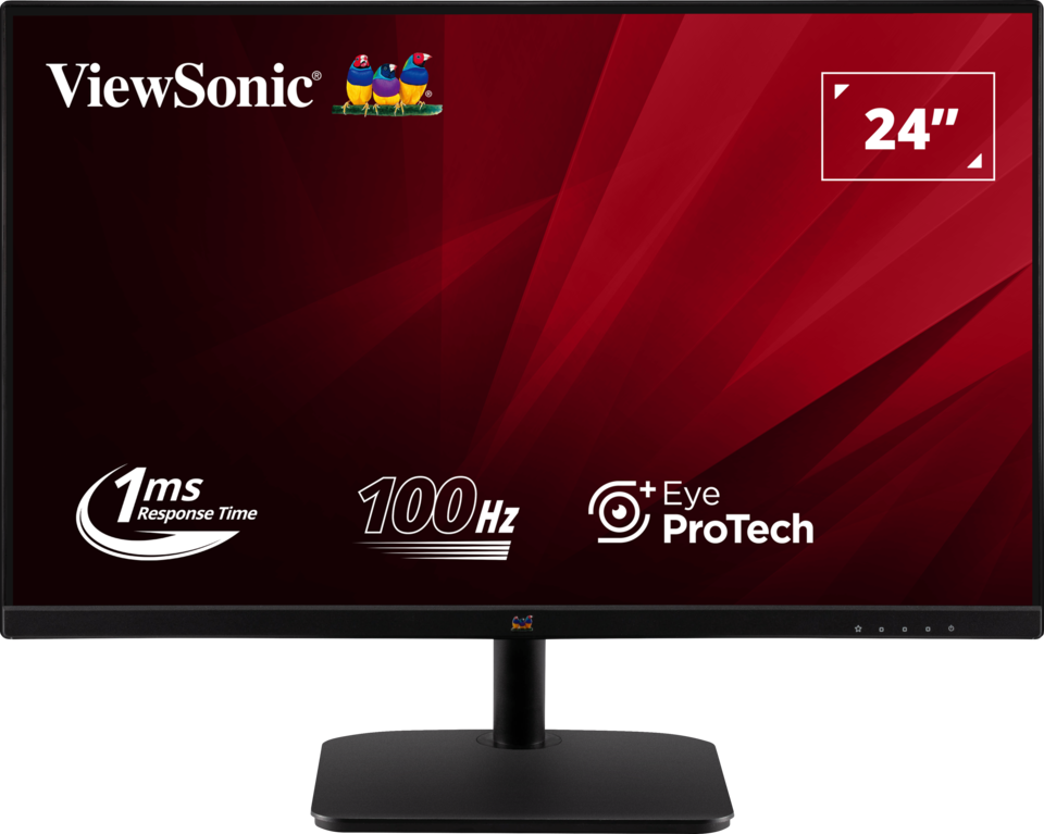 ViewSonic VA2432-H 24" Frameless IPS Monitor, 1920 x 1080