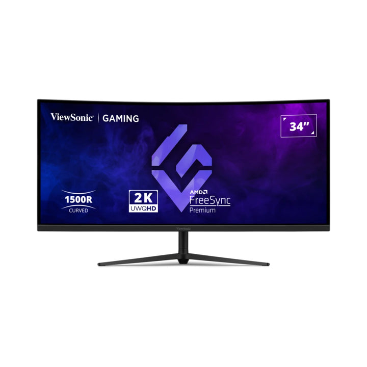 ViewSonic VX3418C-2K 34” UWQHD 180Hz Curved Gaming Monitor