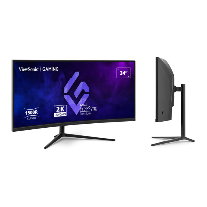 ViewSonic VX3418C-2K 34” UWQHD 180Hz Curved Gaming Monitor