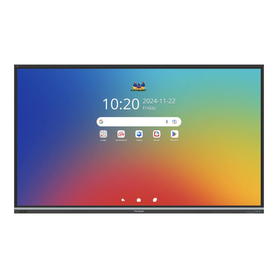 ViewSonic 75" ViewBoard® IFP7551 Enterprise Device Licensing Agreement (EDLA) 4K Interactive Display