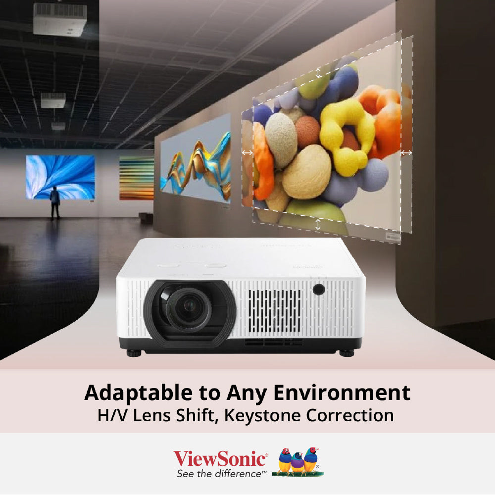 ViewSonic LSC801WU 8,000 ANSI Lumens WUXGA Laser Installation Projector