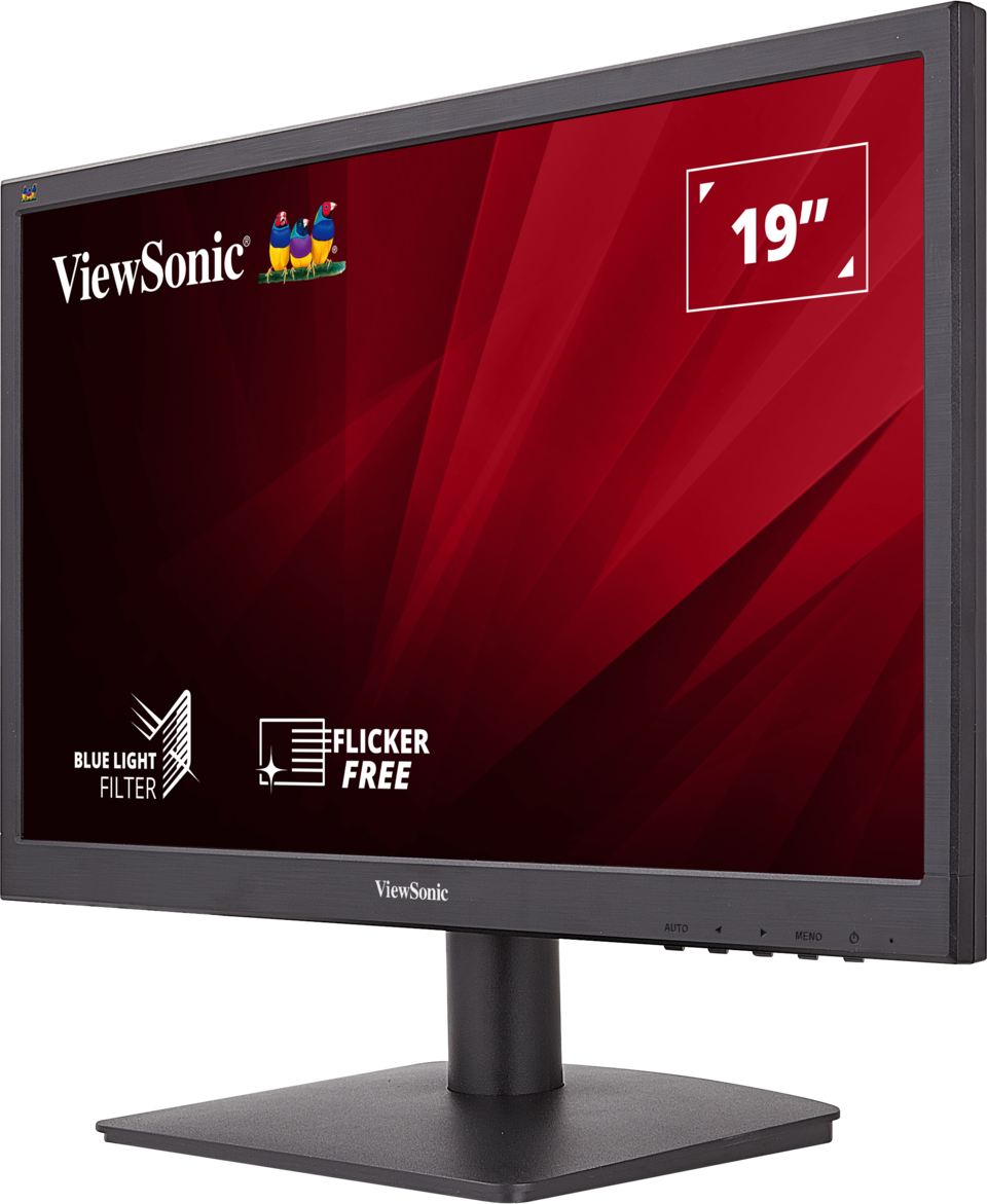 ViewSonic VA1903H-2 19” 1366x768 Home and Office Monitor