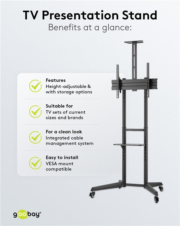 GOOBAY TV Presentation Stand Pro L (37-70 Inch)