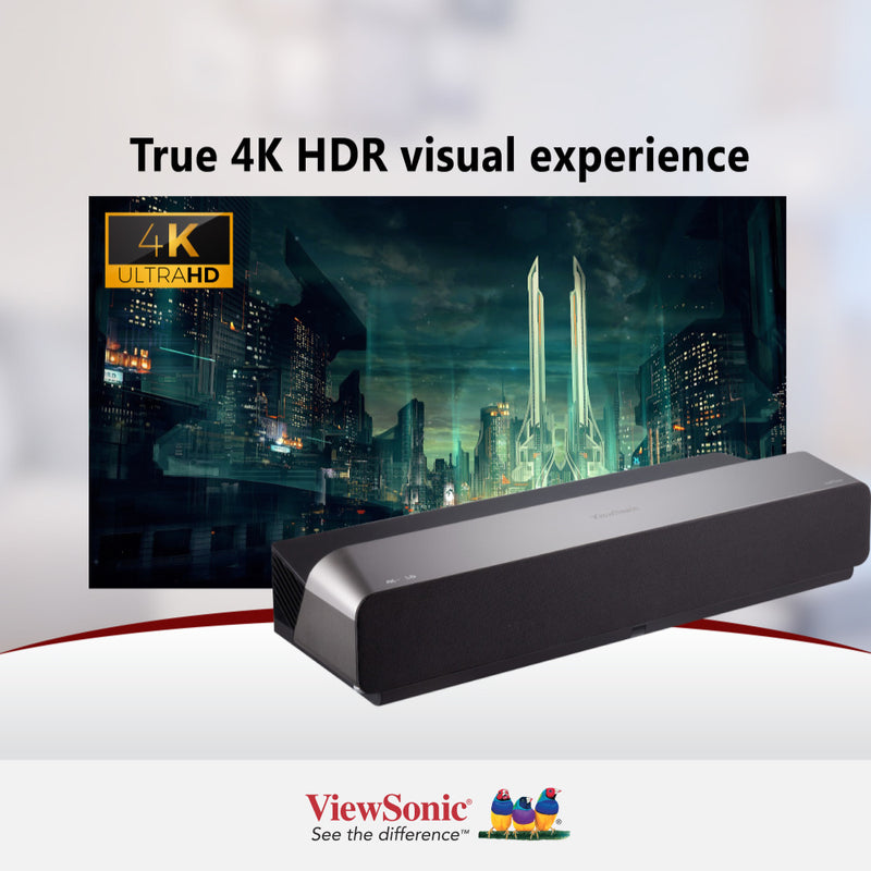ViewSonic X1000-4K+ 4K UHD Ultra Short Throw LED Projector 3840 x 2160
