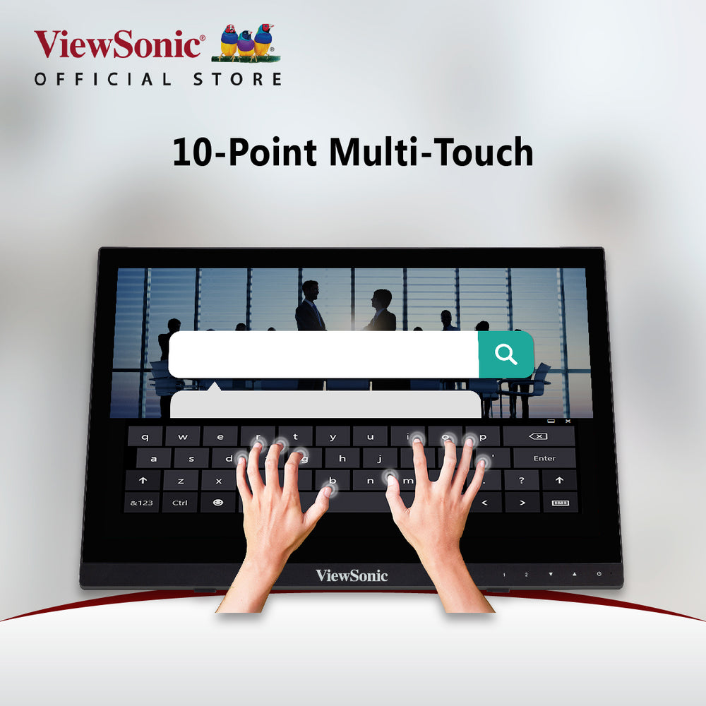 ViewSonic TD1630-3 16" 1366 x 768 10-Point Touch Screen HDMI/VGA Monitor