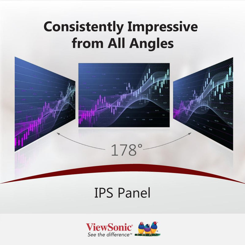 ViewSonic VG2440V 24" IPS Video Conferencing Monitor - 1920 x 1080