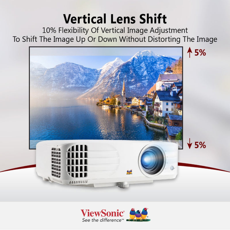 ViewSonic PX701HDH 3,500 ANSI Lumens Projector 1920 x 1080, HDMI, USB
