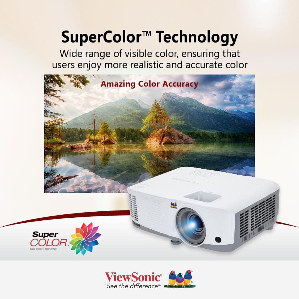 ViewSonic PA503SE 4,000 Lumens SVGA Business Projector - 800 x 600