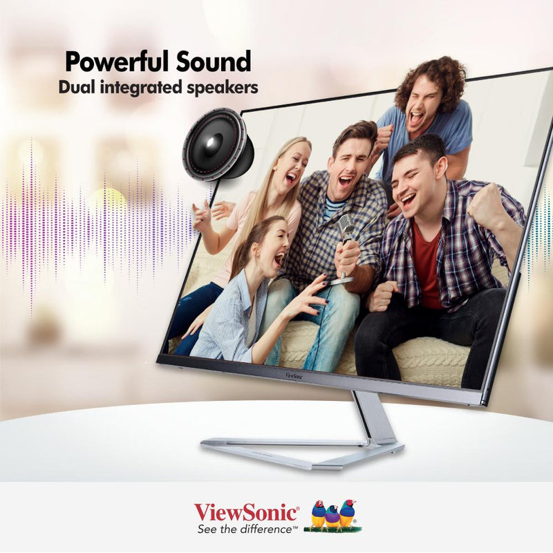 ViewSonic VX3276-2K-MHD-2 32" 75 Hz IPS QHD Monitor 2560 x 1440, HDR10