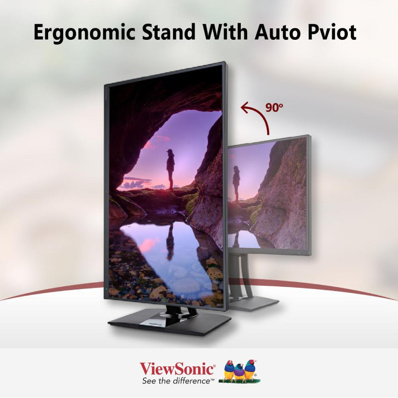 ViewSonic VP2785-4K 27" 100% Adobe RGB Monitor 3840 x 2160, HDR10, USB-C