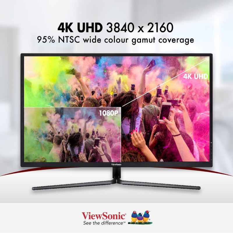 ViewSonic VX3211-4K-MHD 32" 4K Monitor - 3840 x 2160, 95% NTSC, HDR10