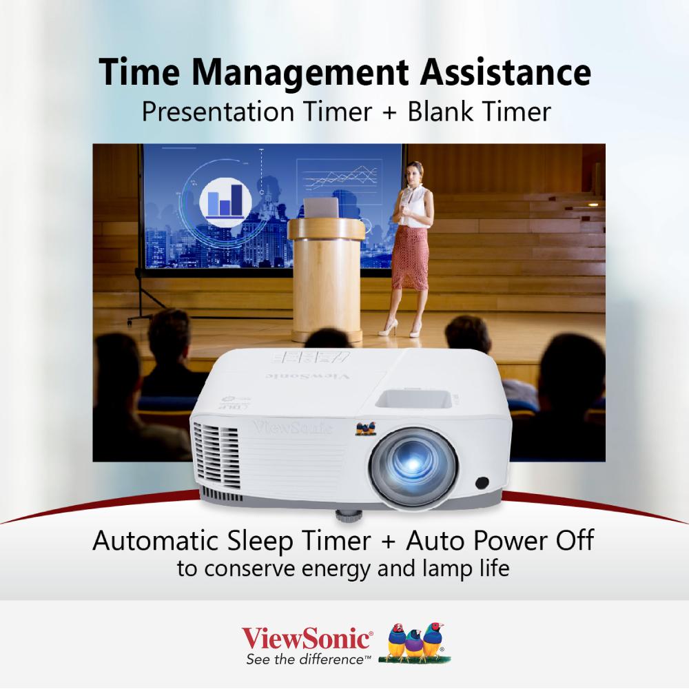 ViewSonic PA503SE 4,000 Lumens SVGA Business Projector - 800 x 600