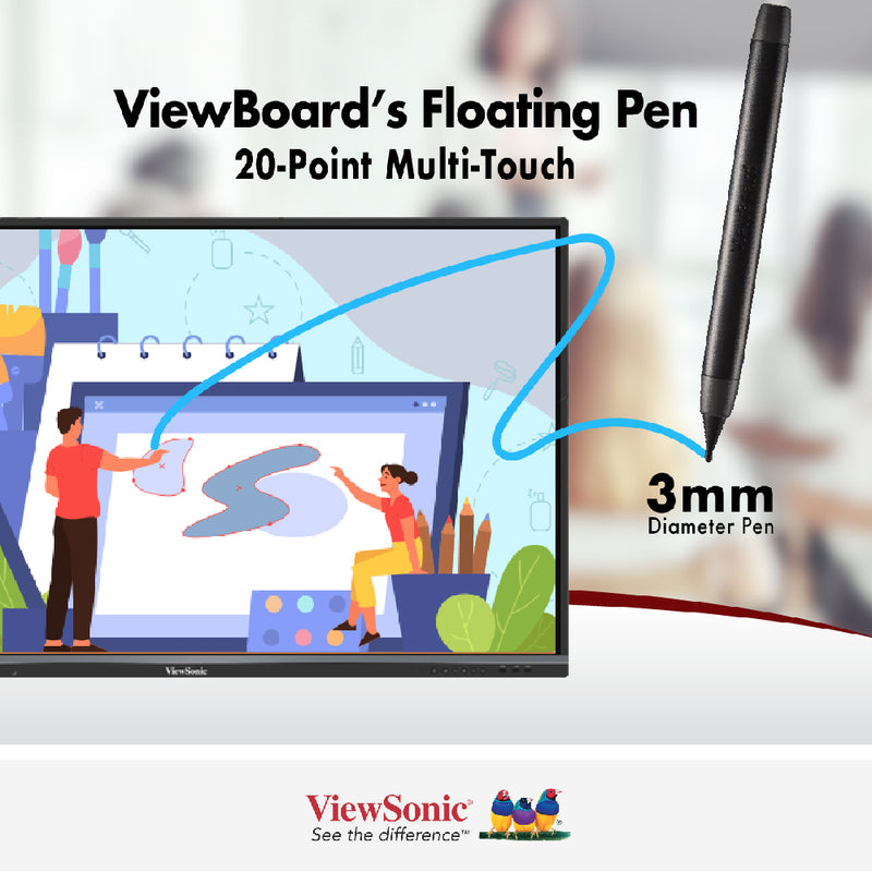 ViewSonic ViewBoard IFP6550 Gen 5 65" 4K Interactive Display 3840 x 2160