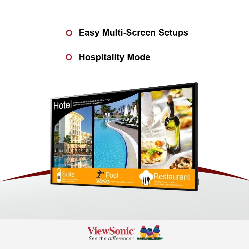 ViewSonic CDE5520 55" 4K Ultra HD Conference Room Display 3840 x 2160