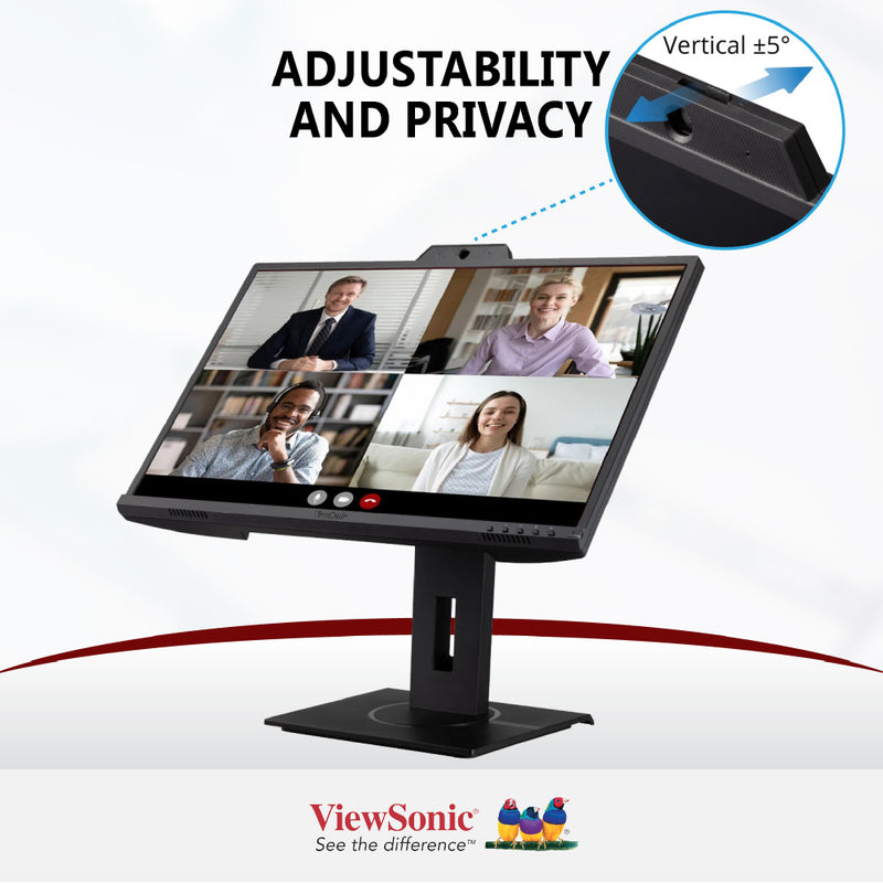 ViewSonic VG2740V 27" IPS Full HD Video Conferencing Monitor - 1920 x 1080
