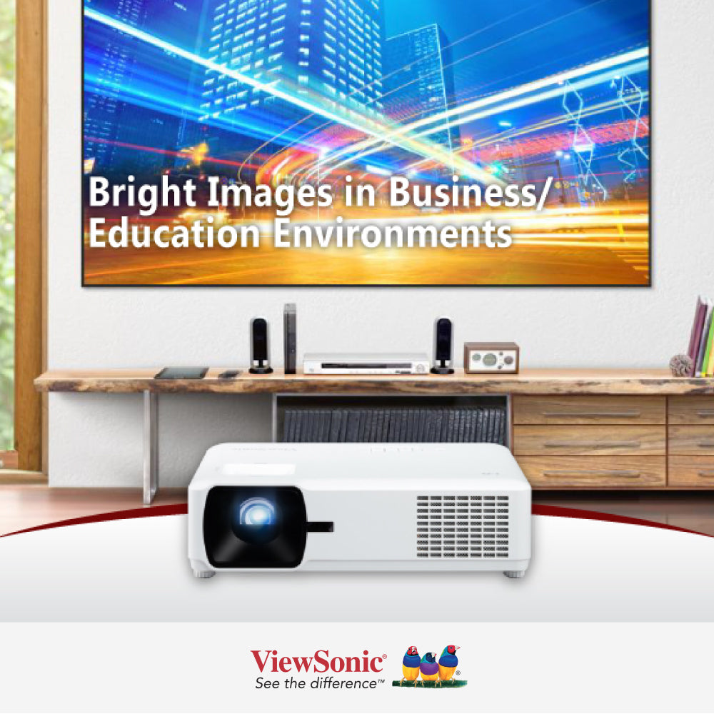 ViewSonic LS600W 3000 ANSI Lumens WXGA Business Projector 1280 x 800