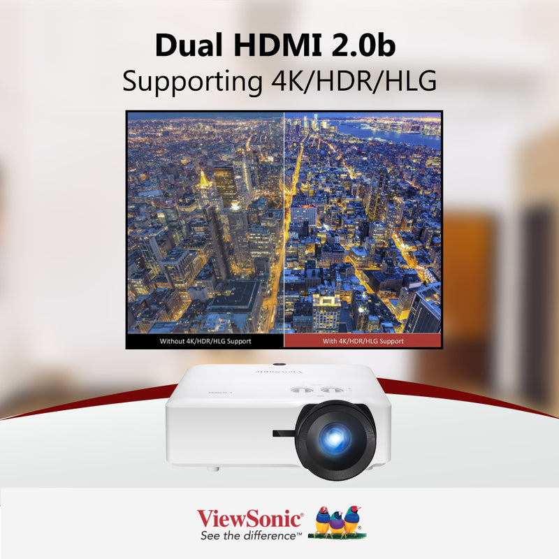 ViewSonic LS920WU 6000 ANSI Lumens WUXGA Laser Projector 1920 x 1200